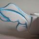 Symbolic Nude In Blue Ceramic Dish By Yoonki Detail2 thumbnail