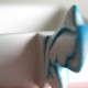 Symbolic Nude In Blue Ceramic Dish By Yoonki Detail3 thumbnail