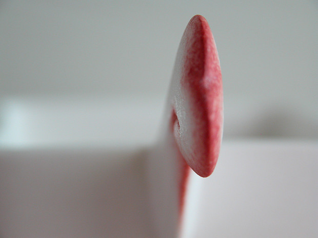SYMBOLIC NUDE IN PINK (Detail) | Carved-Handle Dish Ceramic Dish