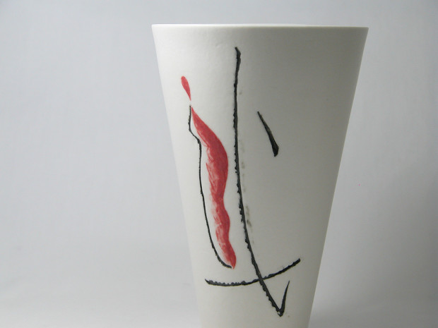 WOMAN & CALLIGRAPHY | Story Vase Ceramic Vase