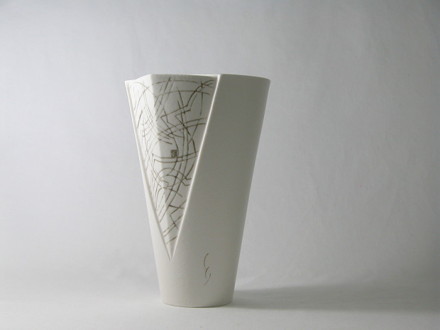 BRANCHES IMPRESSION | Story Vase Ceramic Vase